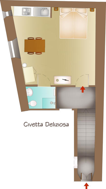 Le Residenze Ristori Leilighet Cortona Rom bilde